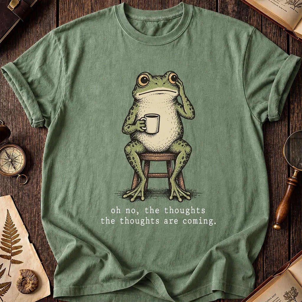 Incoming Thoughts Frog T-Shirt product image 1