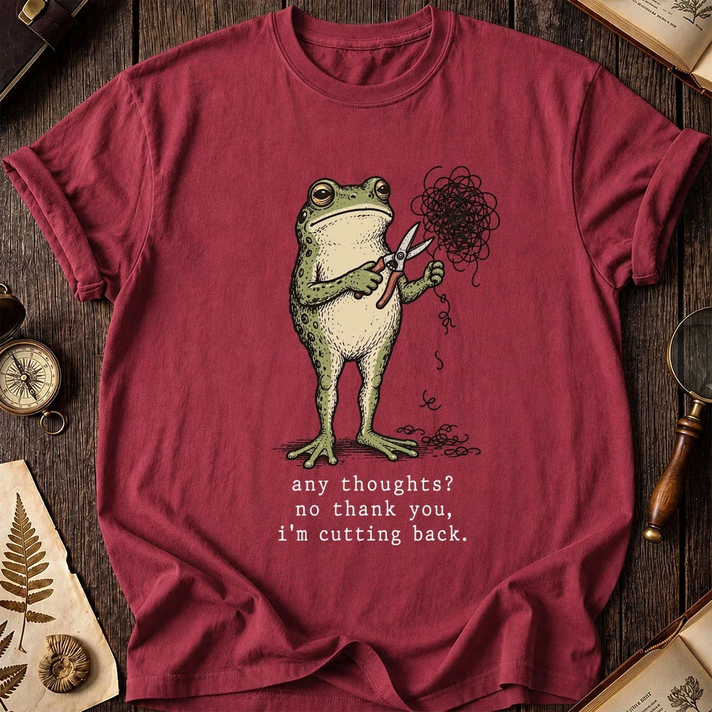 Less Thoughts Frog T-Shirt product image 5