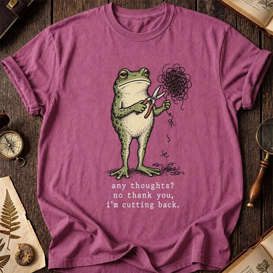 Less Thoughts Frog T-Shirt product image 3