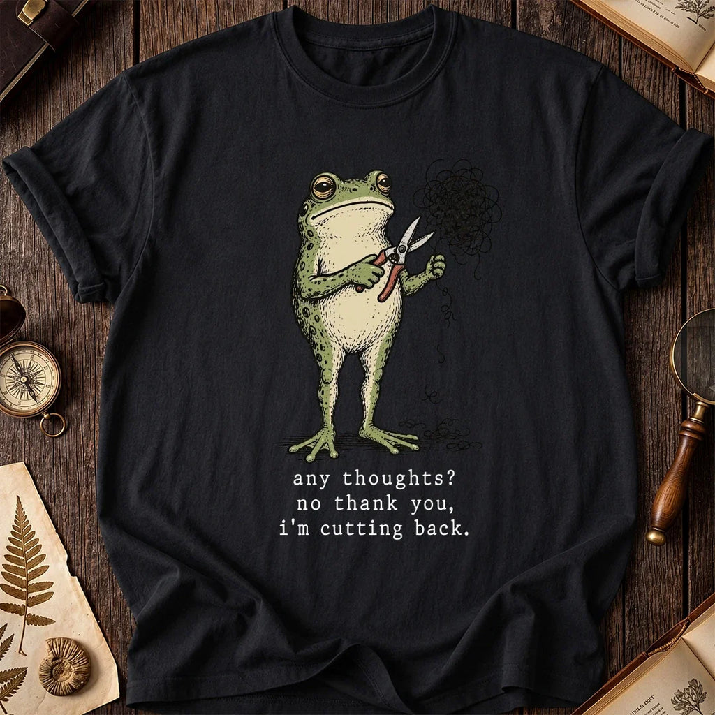 Less Thoughts Frog T-Shirt product image 2