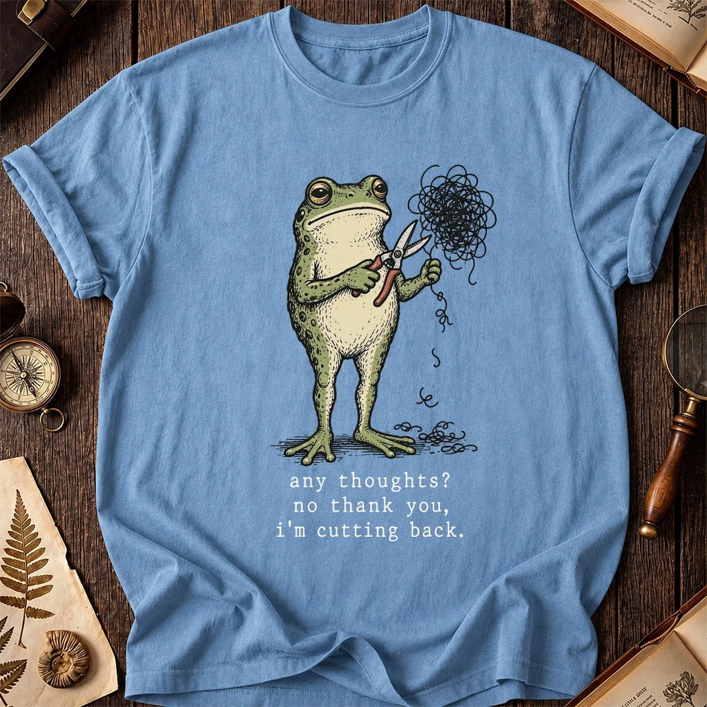 Less Thoughts Frog T-Shirt product image 4