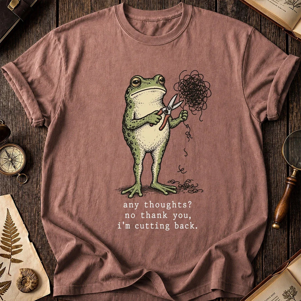 Less Thoughts Frog T-Shirt product image 8