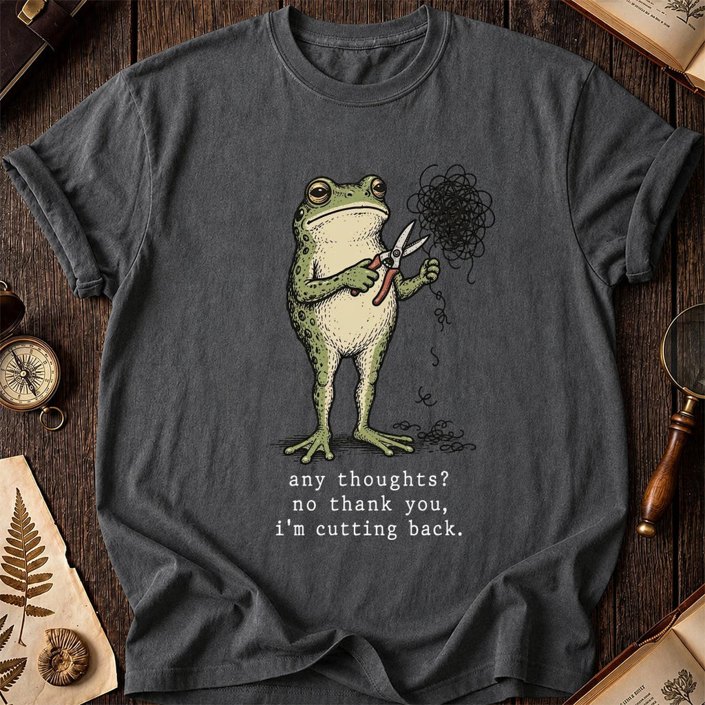Less Thoughts Frog T-Shirt product image 6