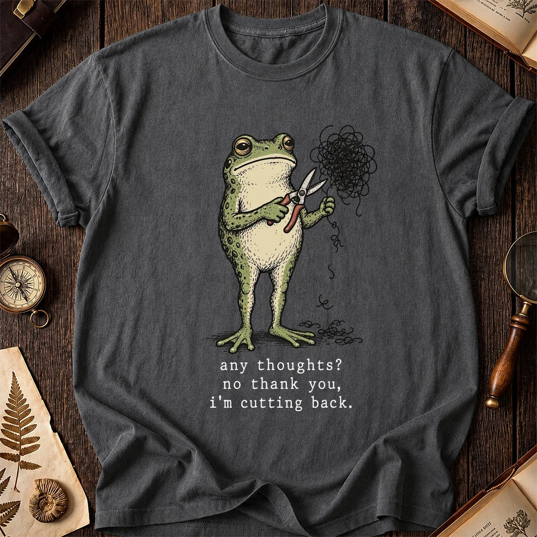Less Thoughts Frog T-Shirt product image 6