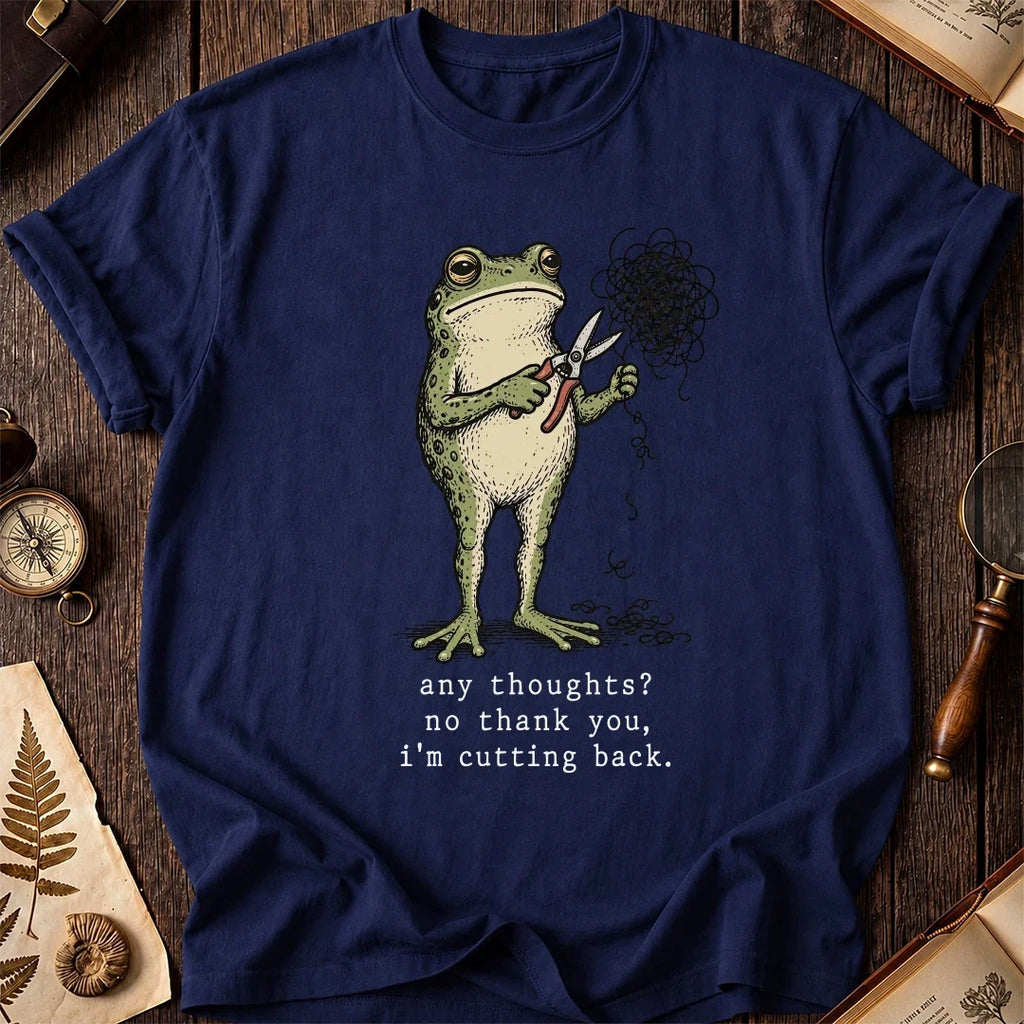 Less Thoughts Frog T-Shirt product image 7