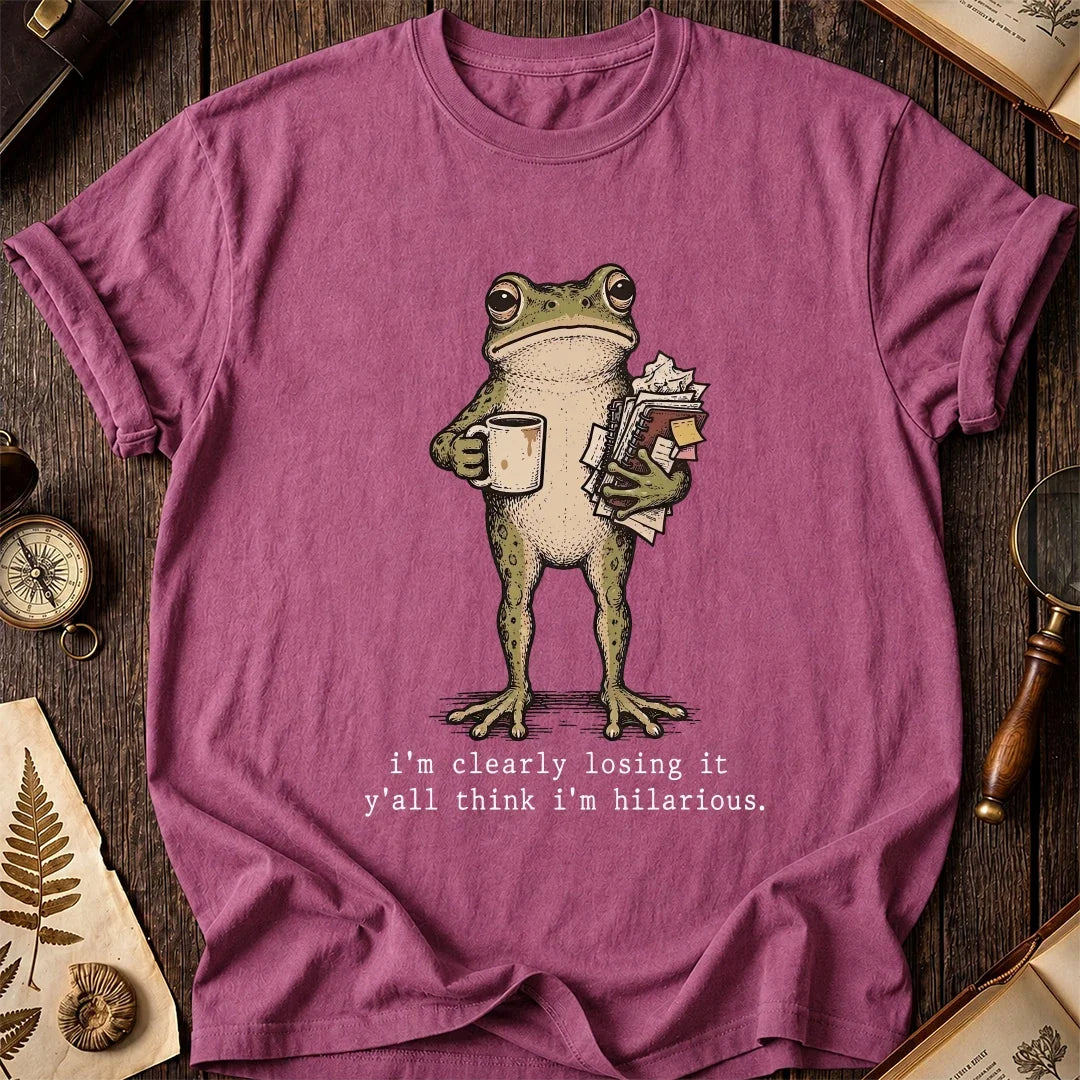 Losing It Frog T-Shirt product image 3
