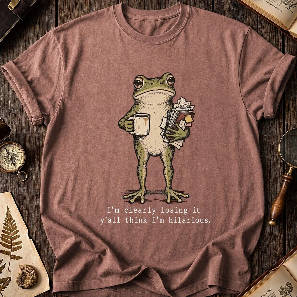 Losing It Frog T-Shirt product image 8