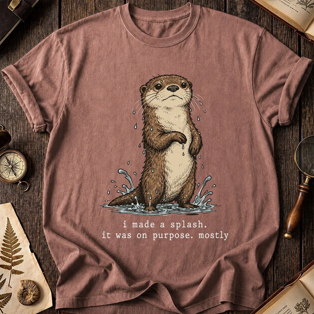 Made A Splash Otter T-Shirt product image 8