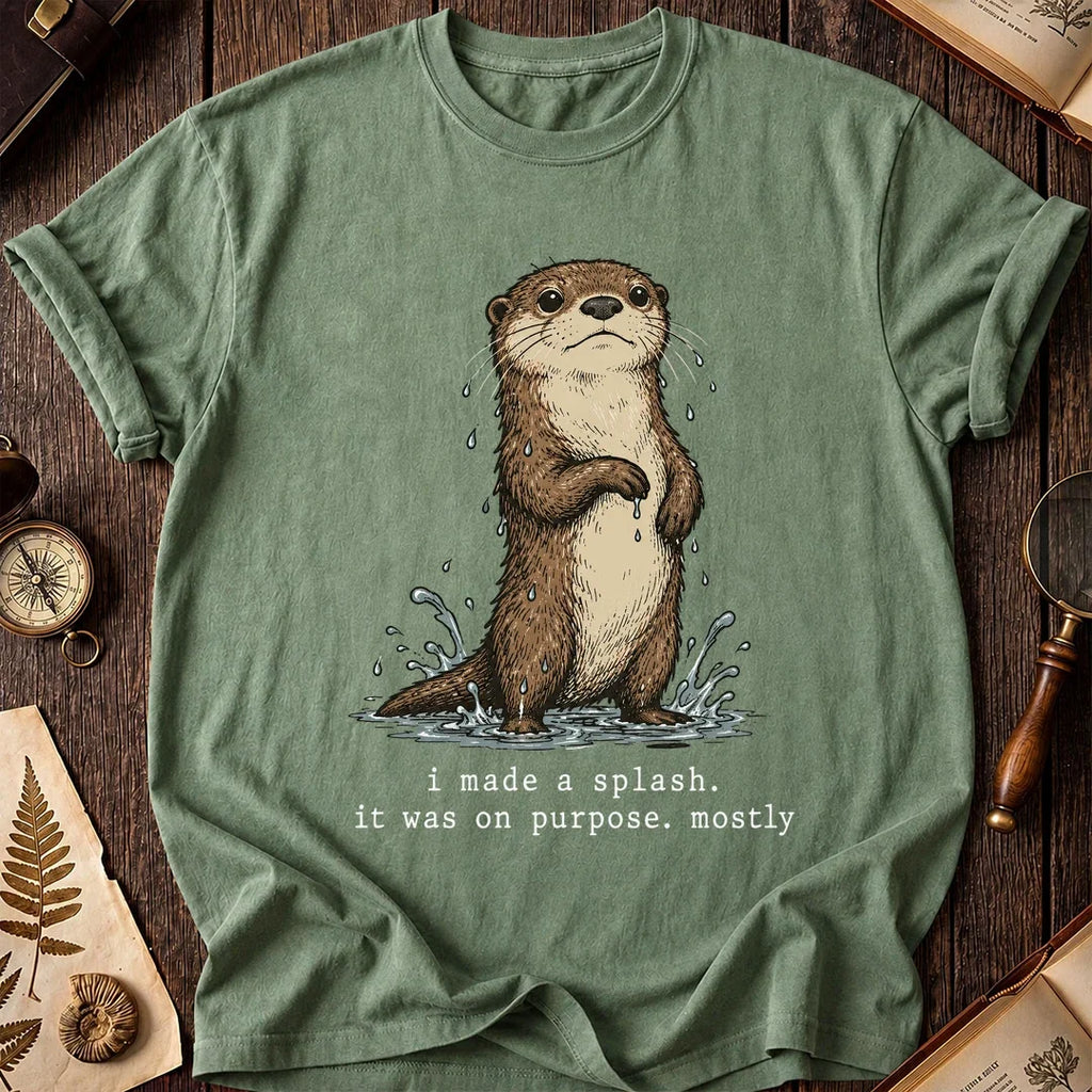 Made A Splash Otter T-Shirt product image 5