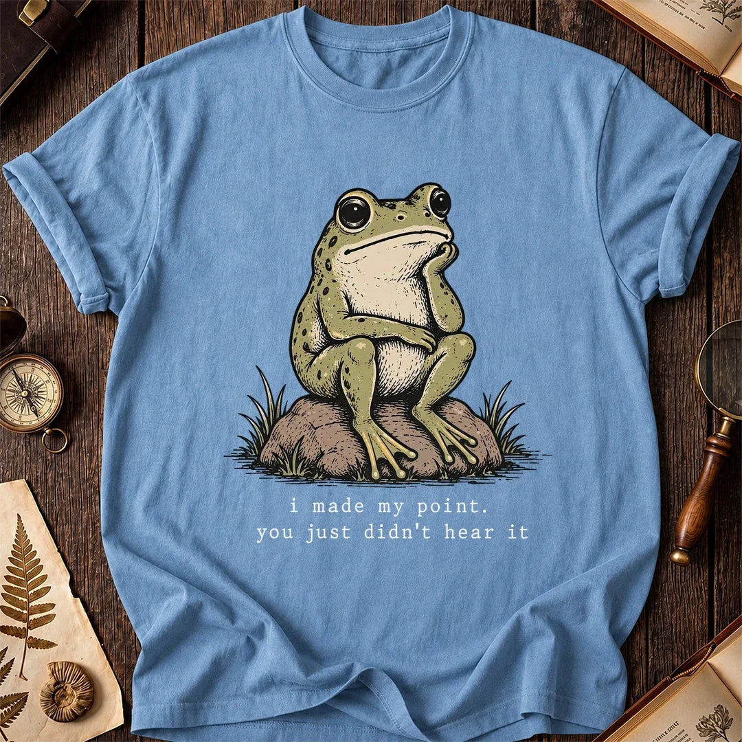 Made My Point Frog T-Shirt product image 4