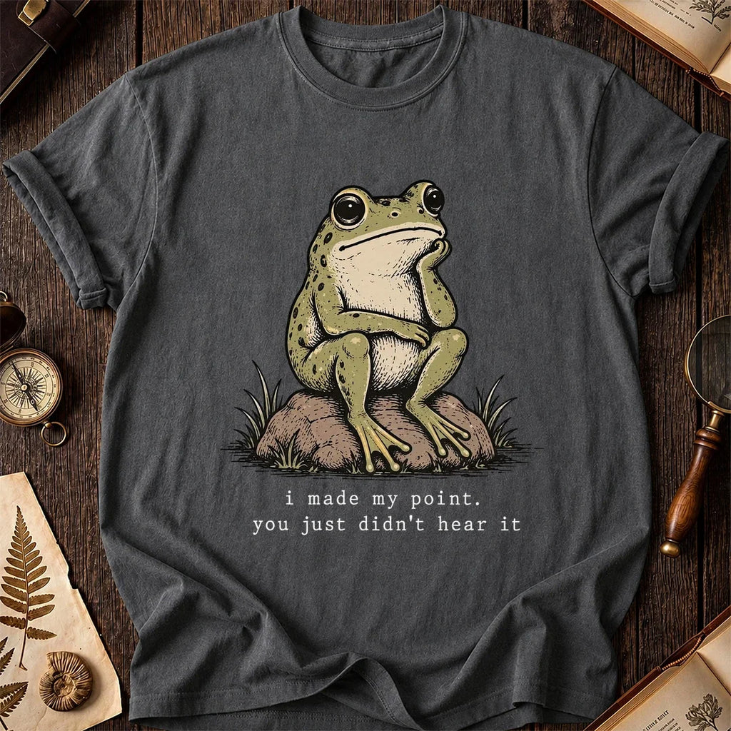 Made My Point Frog T-Shirt product image 6