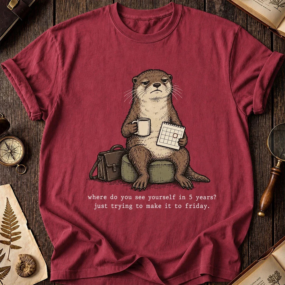 Make Friday Otter T-Shirt product image 4