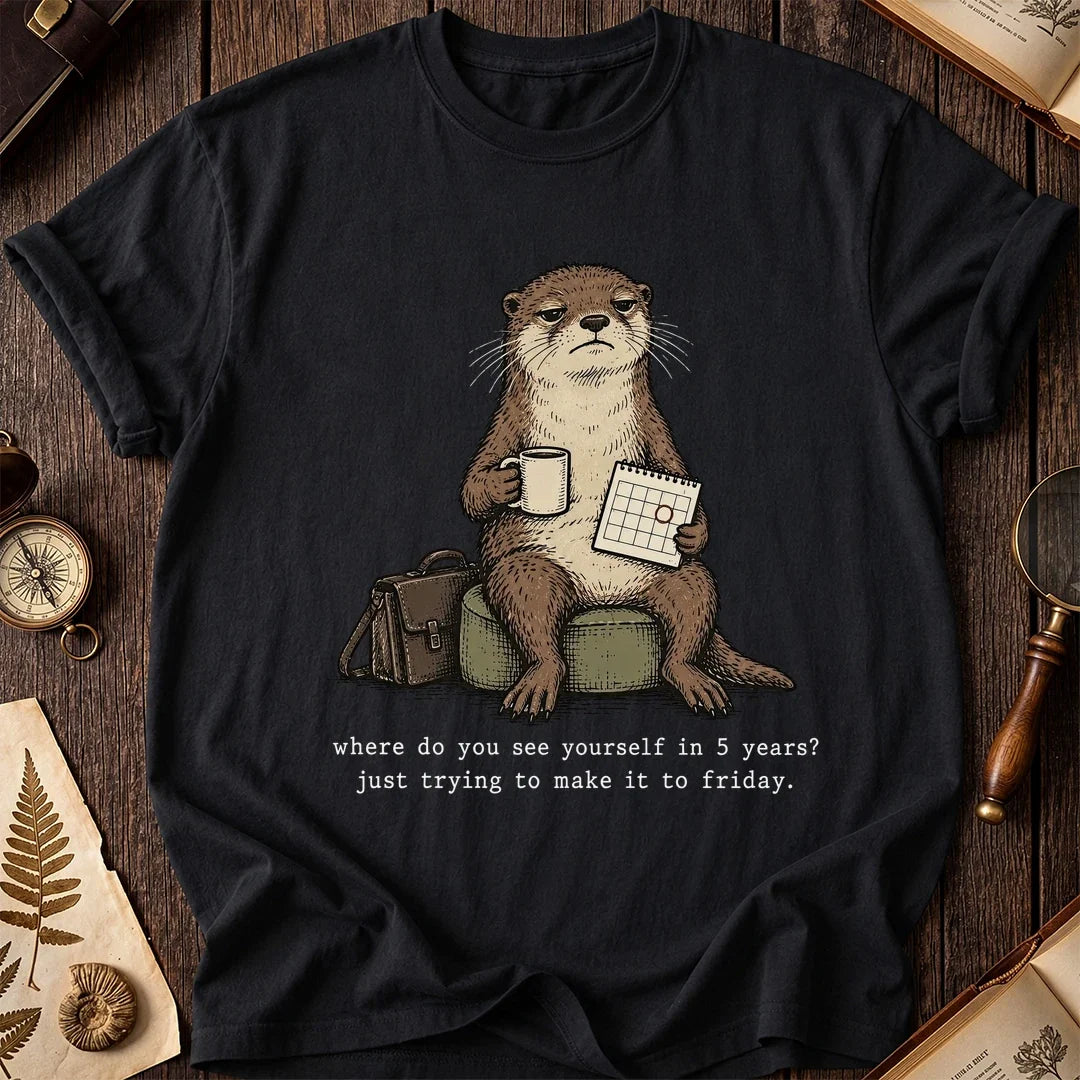 Make Friday Otter T-Shirt product image 2