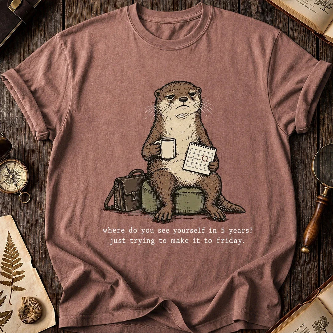 Make Friday Otter T-Shirt product image 8