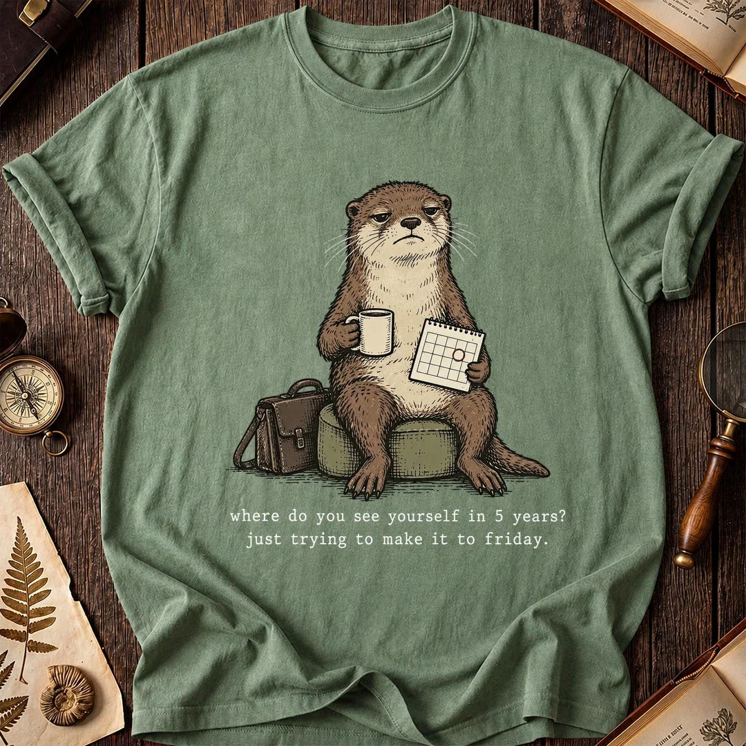 Make Friday Otter T-Shirt product image 5