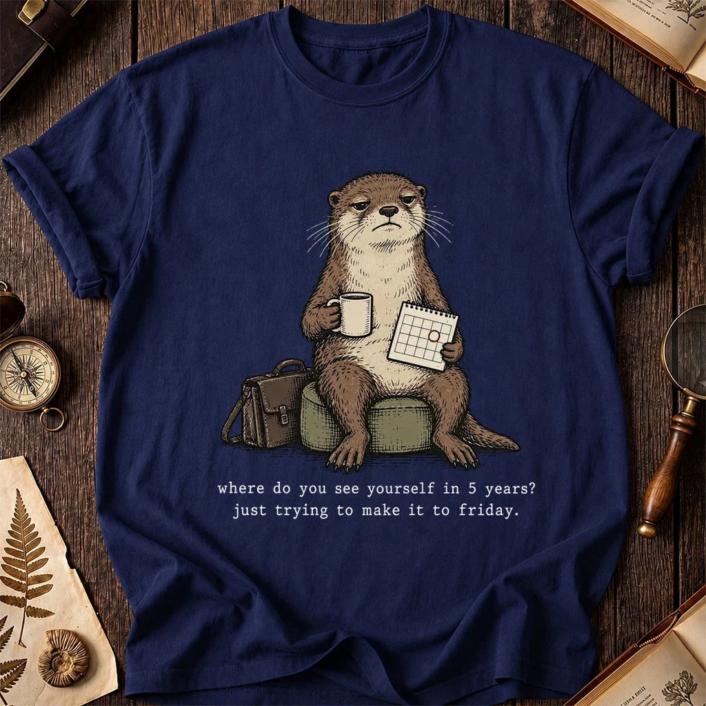 Make Friday Otter T-Shirt product image 7