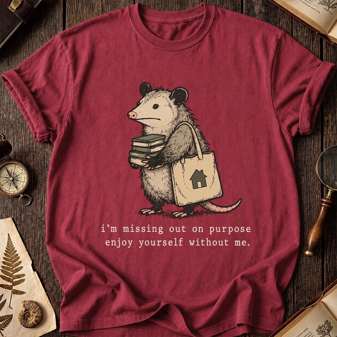 Missing Out Possum T-Shirt product image 5