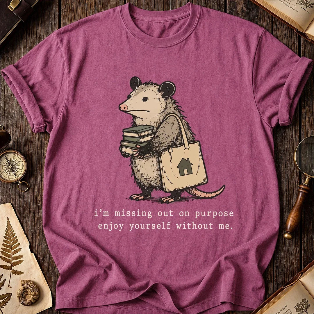 Missing Out Possum T-Shirt product image 3
