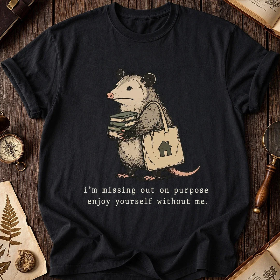 Missing Out Possum T-Shirt product image 2