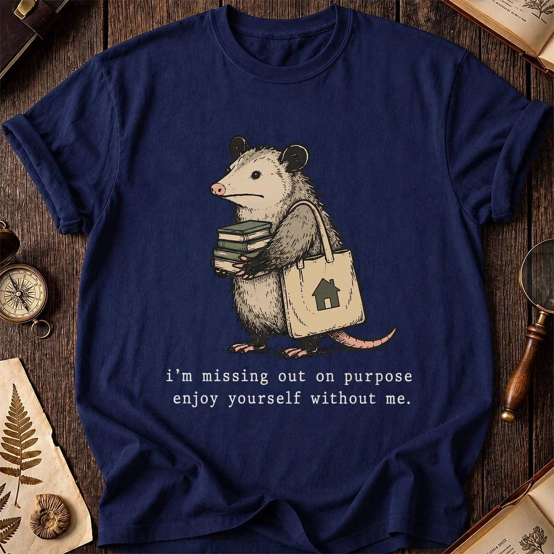 Missing Out Possum T-Shirt product image 7