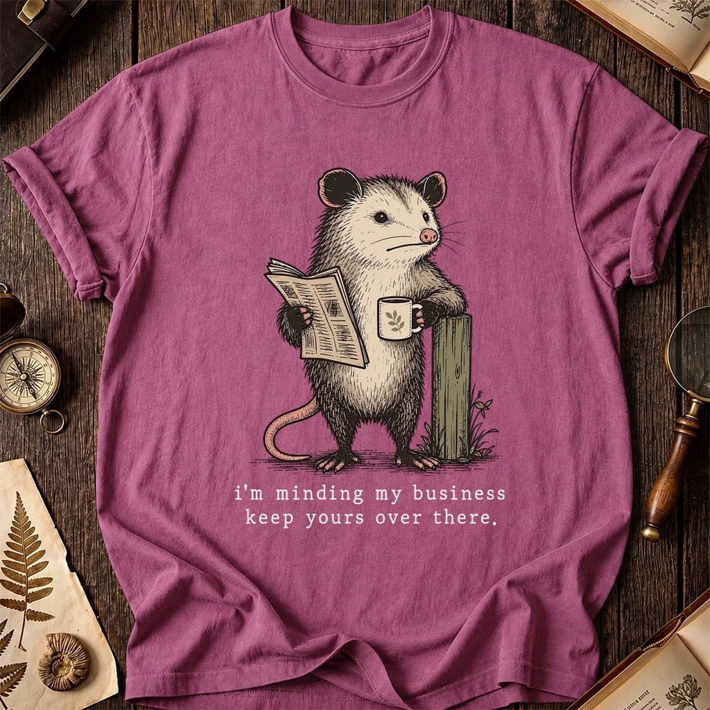 My Business Possum T-Shirt product image 3