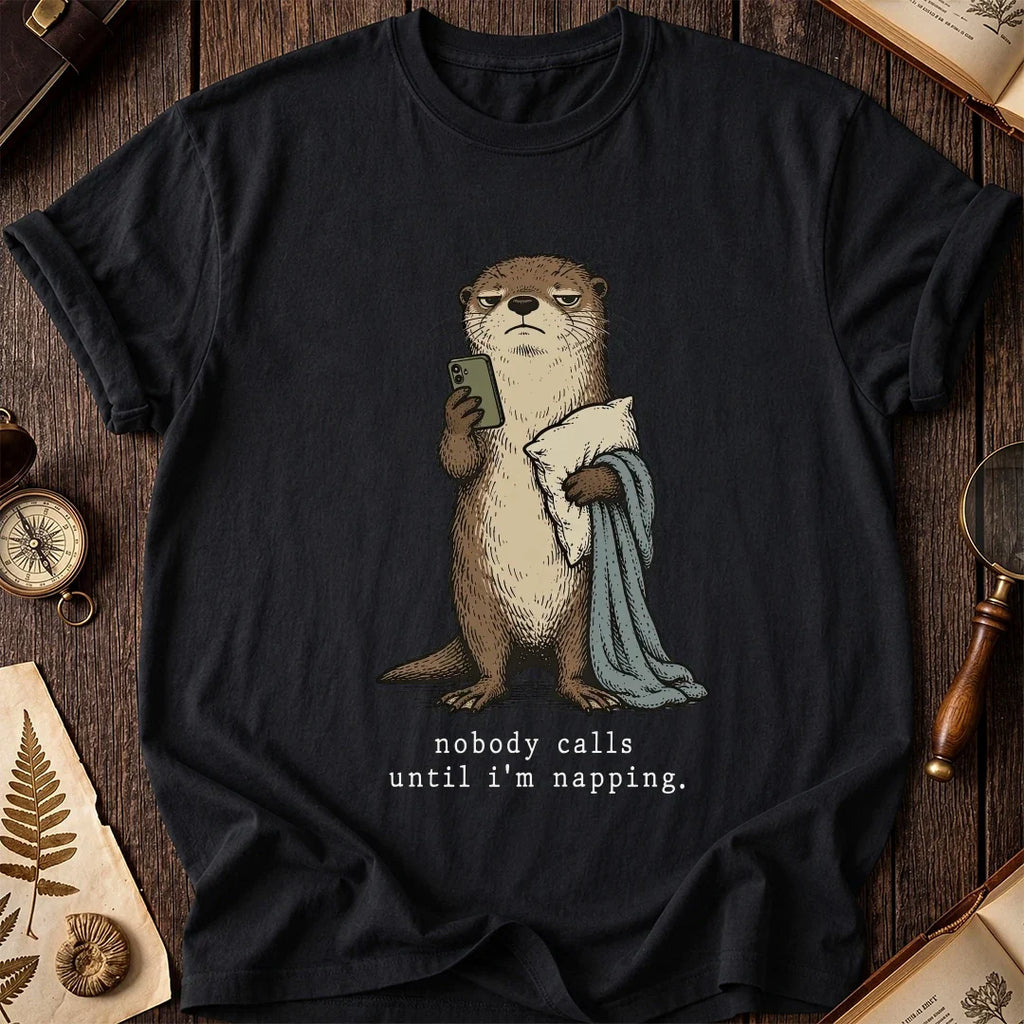 Nap Calls Otter T-Shirt product image 2