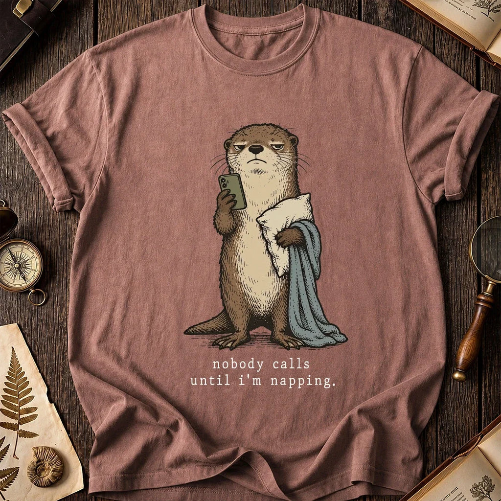 Nap Calls Otter T-Shirt product image 8