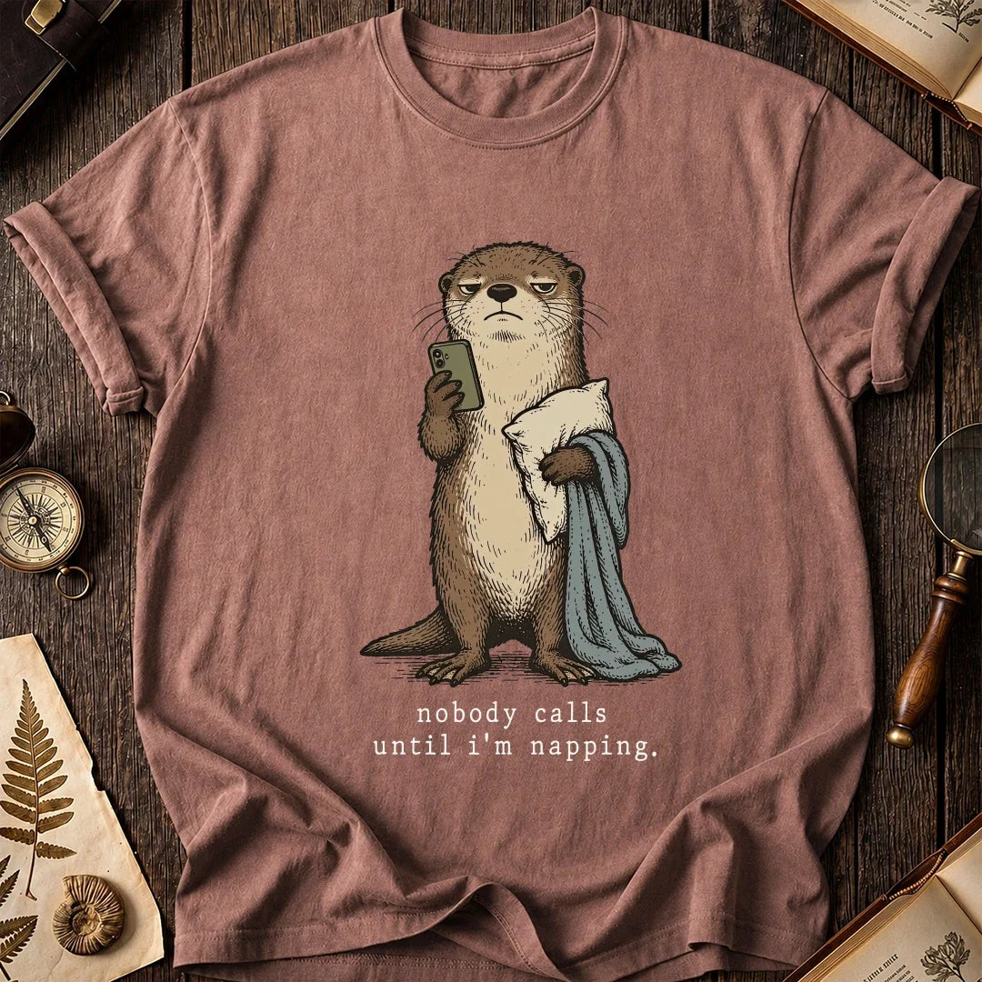 Nap Calls Otter T-Shirt product image 8