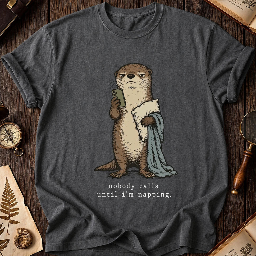 Nap Calls Otter T-Shirt product image 6