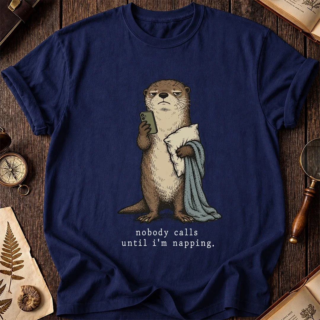 Nap Calls Otter T-Shirt product image 7