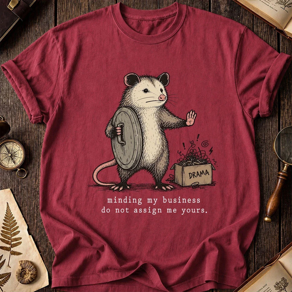 No Drama Possum T-Shirt product image 5
