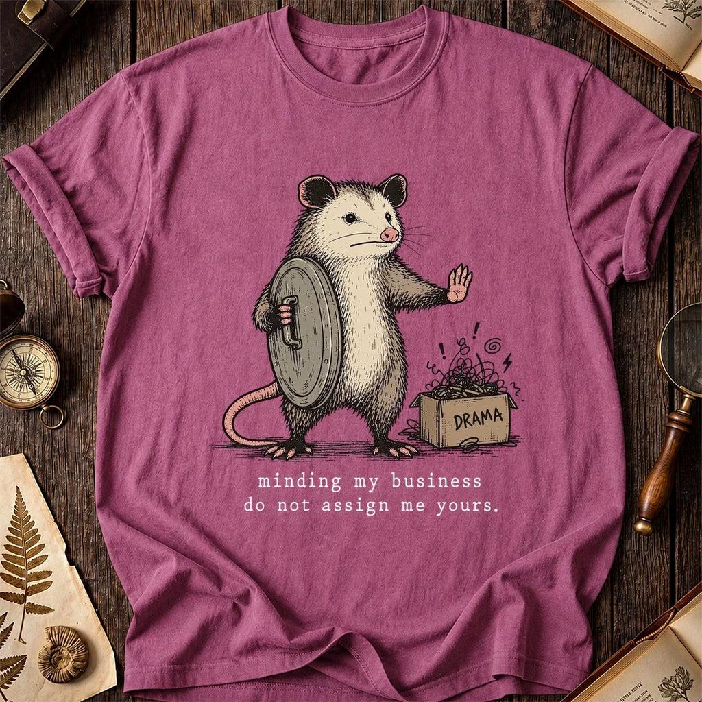 No Drama Possum T-Shirt product image 3