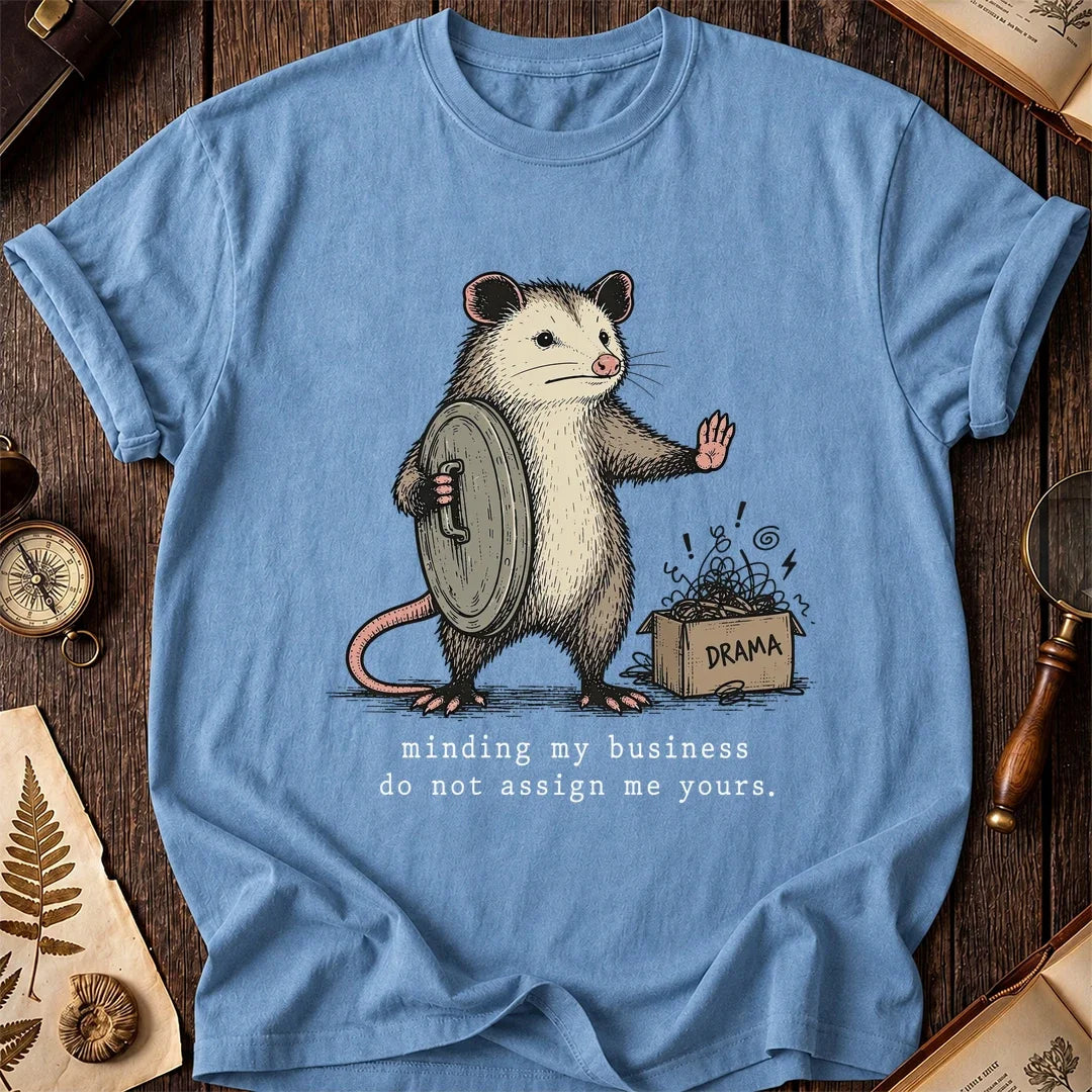 No Drama Possum T-Shirt product image 4