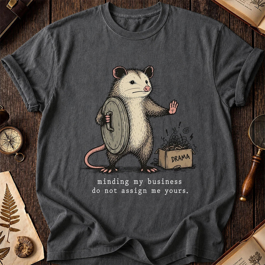 No Drama Possum T-Shirt product image 6