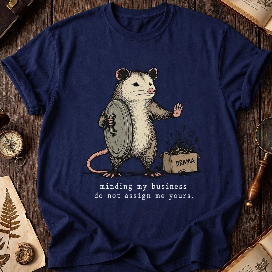 No Drama Possum T-Shirt product image 7