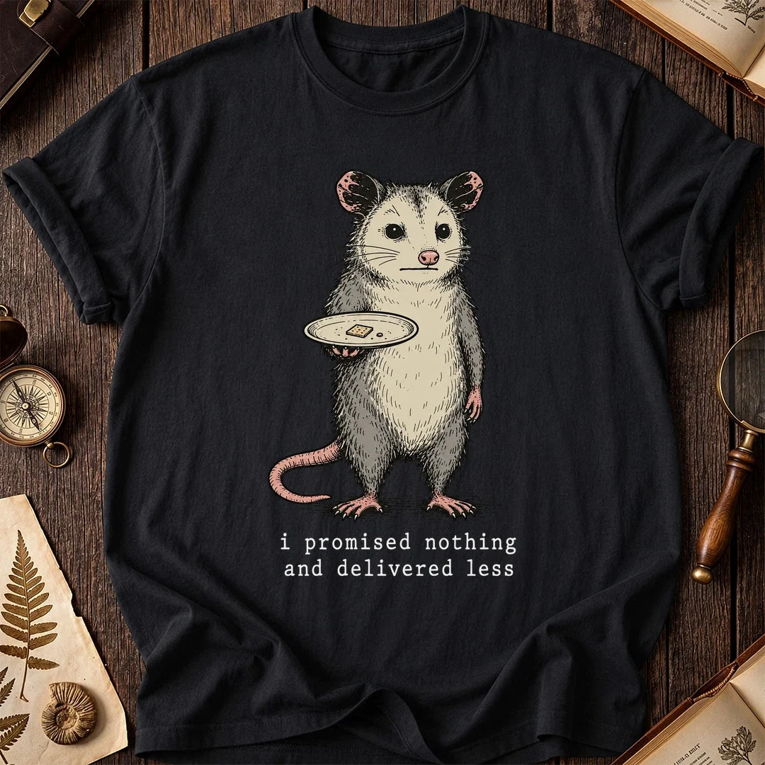 No Promises Possum T-Shirt product image 2