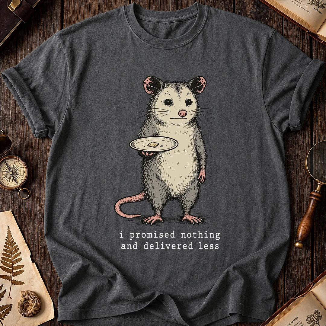 No Promises Possum T-Shirt product image 6