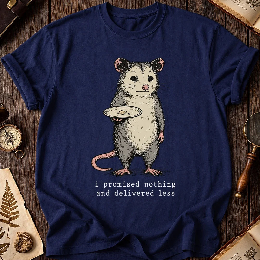 No Promises Possum T-Shirt product image 7