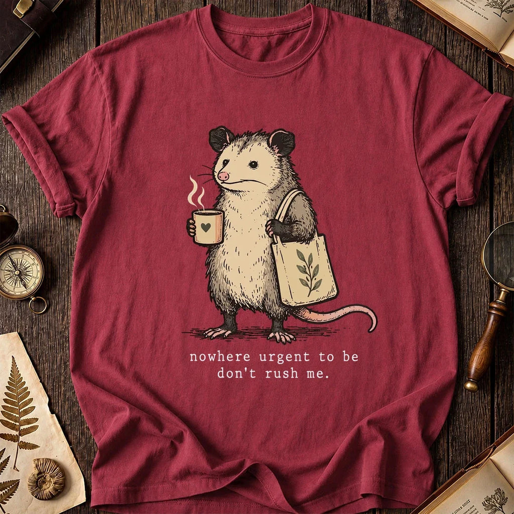 No Rush Possum T-Shirt product image 5