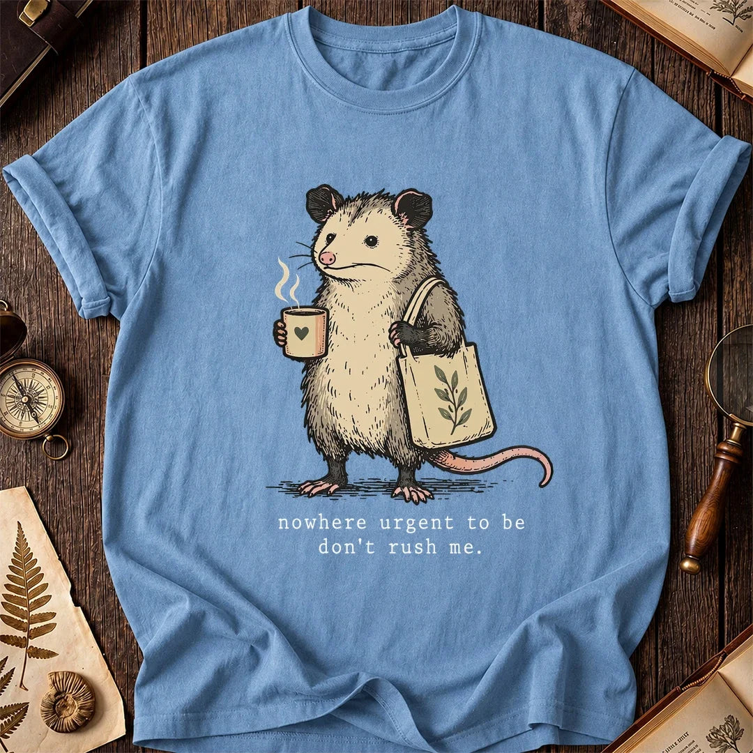 No Rush Possum T-Shirt product image 4