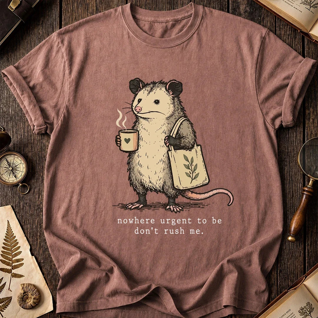 No Rush Possum T-Shirt product image 8