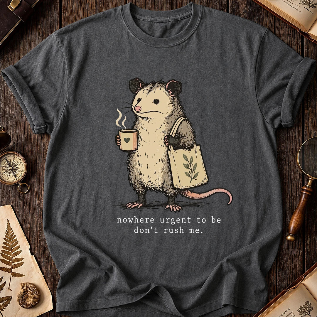 No Rush Possum T-Shirt product image 6