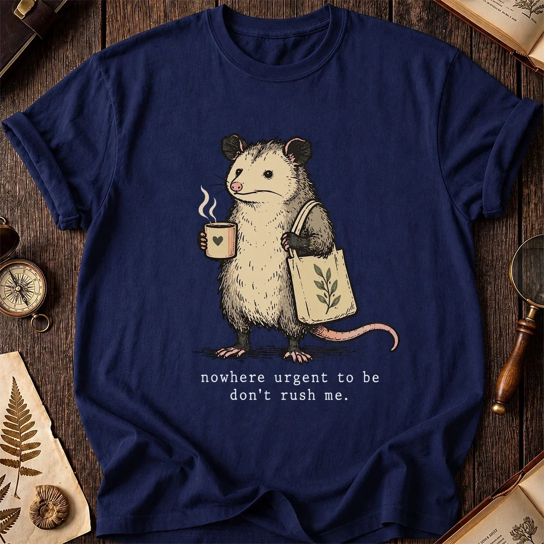 No Rush Possum T-Shirt product image 7