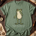 Not That Day Frog T-Shirt product image 1