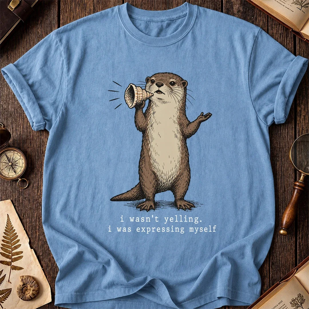 Not Yelling Otter T-Shirt product image 1