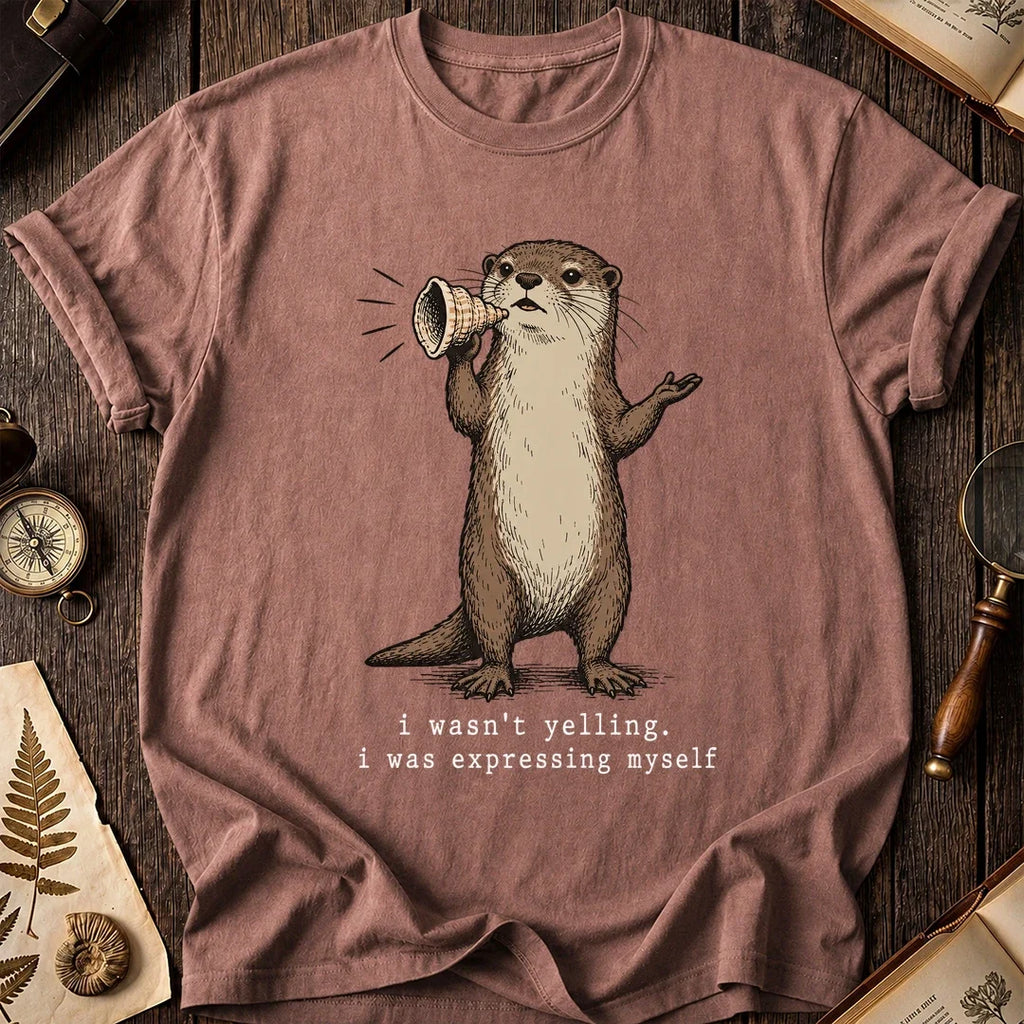 Not Yelling Otter T-Shirt product image 8