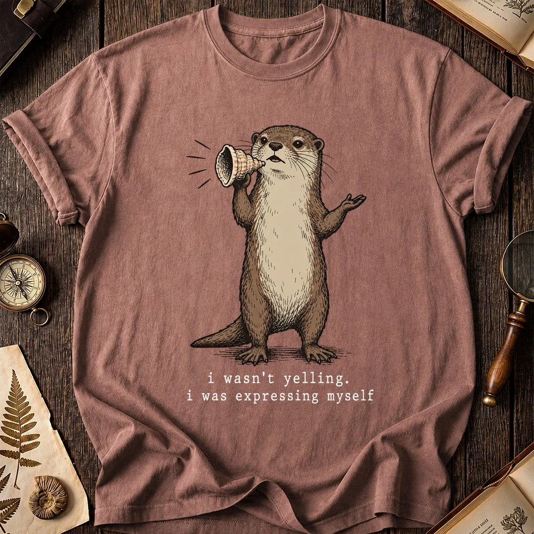 Not Yelling Otter T-Shirt product image 8