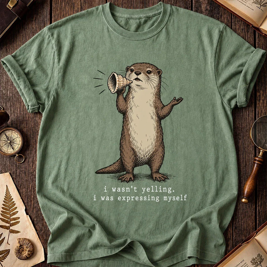 Not Yelling Otter T-Shirt product image 5