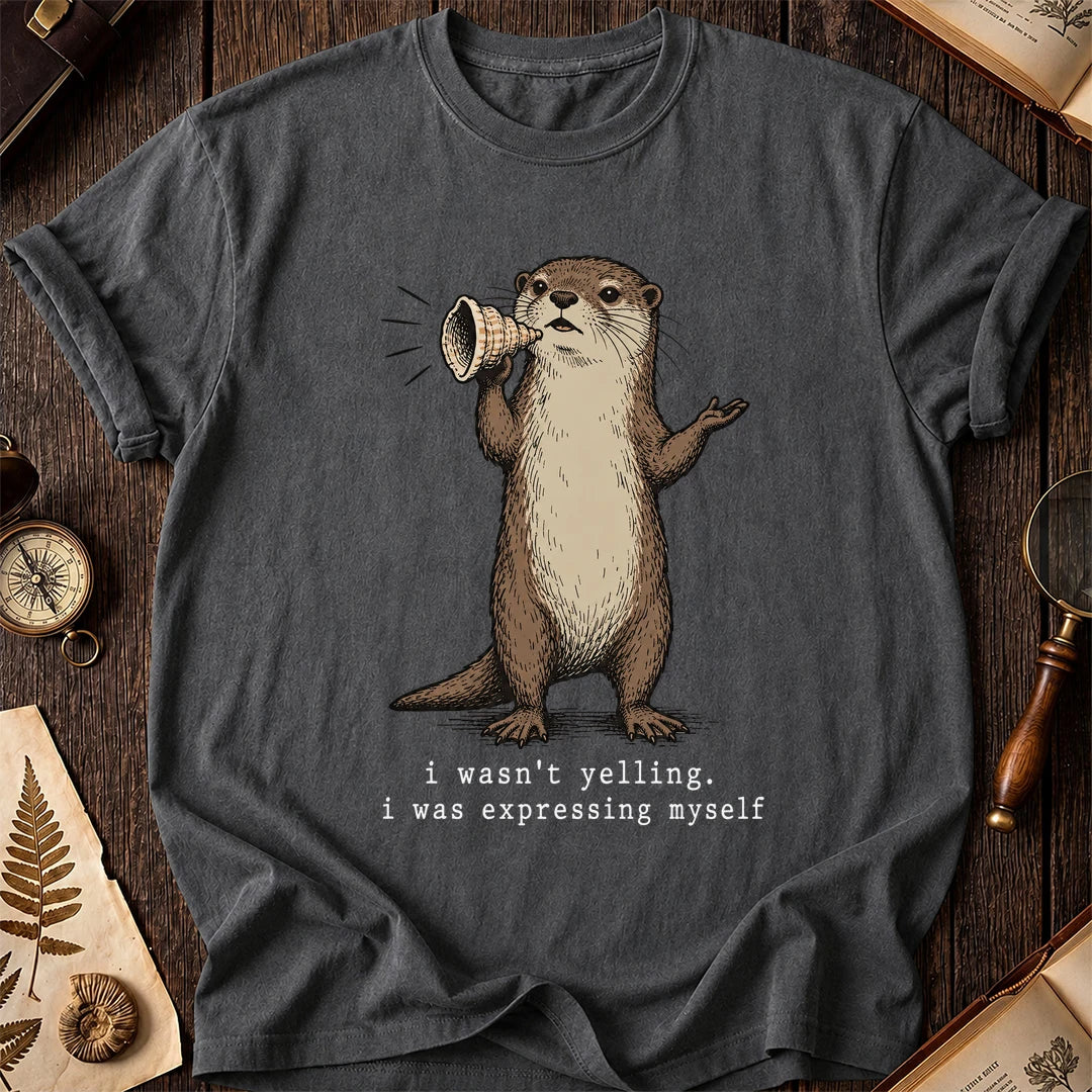 Not Yelling Otter T-Shirt product image 6