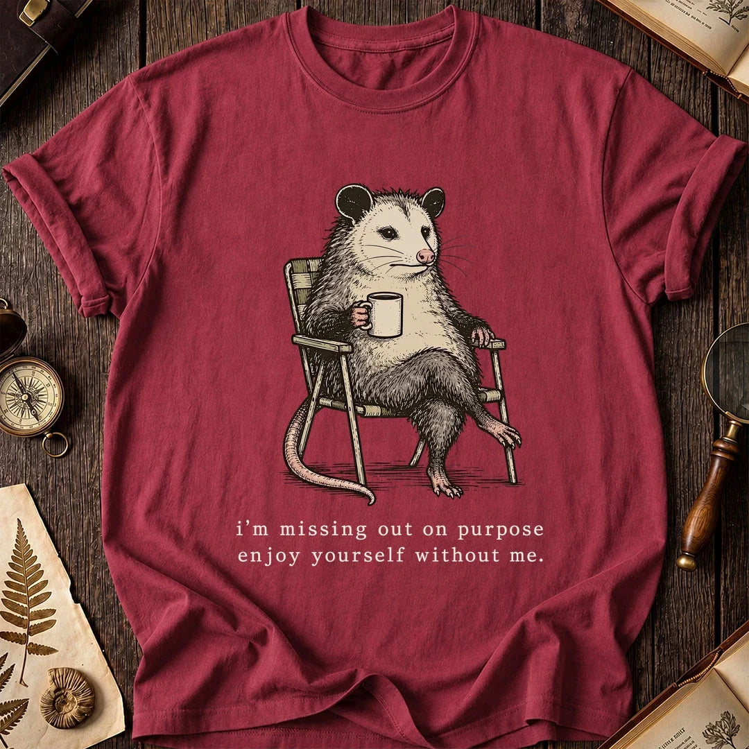 On Purpose Possum T-Shirt product image 5